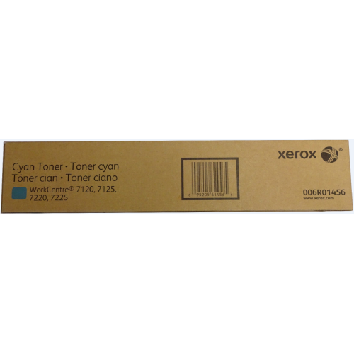 Xerox 006R01456 Cyan Original Toner - WorkCentre 7120 / 7125 - 1