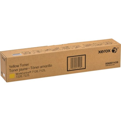 Xerox 006R01458 Yellow Original Toner - WorkCentre 7120 / 7125