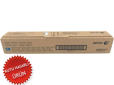 Xerox 006R01512 Cyan Original Toner - WorkCentre 7525 (Damaged Box) 