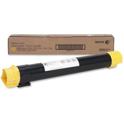 Xerox 006R01514 Yellow Original Toner (Metered) - WorkCentre 7525 