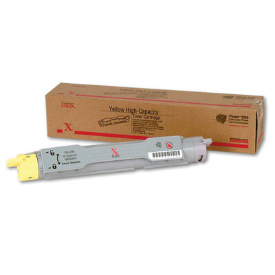 Xerox 106R00674 Yellow Original Toner - Phaser 6250 (Without Box) - 2