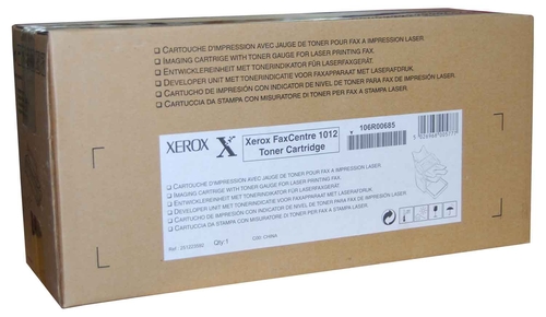 Xerox 106R00685 Black Original Toner - F116 / F1012 - 1