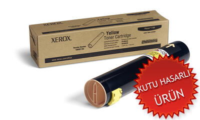 Xerox 106R01162 Yellow Original Toner - Phaser 7760 (Damaged Box) 