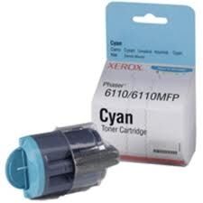 Xerox 106R01206 Cyan Original Toner - Phaser 6110 - 2