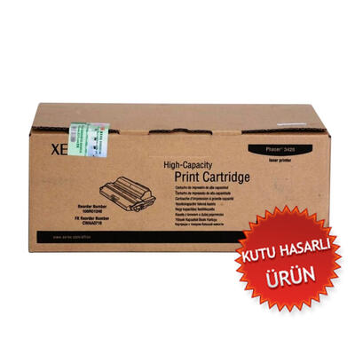 Xerox 106R01246 Black Original Toner High Capacity - Phaser 3428 (Damaged Box) 