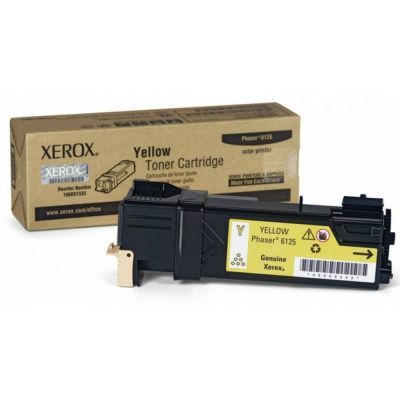 Xerox 106R01337 Yellow Original Toner - Phaser 6125