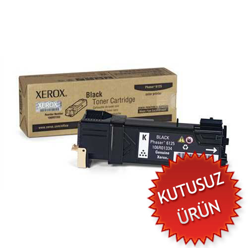 Xerox 106R01338 Black Original Toner - Phaser 6125 (Without Box)