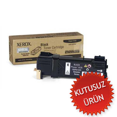 Xerox 106R01338 Black Original Toner - Phaser 6125 (Without Box) 