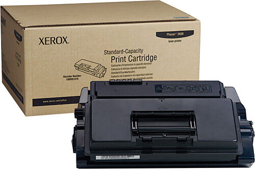 Xerox 106R01370 Black Original Toner - Phaser 3600