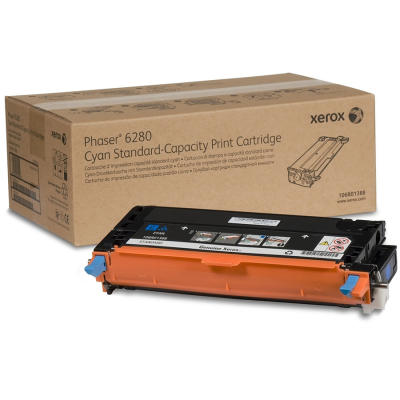 Xerox 106R01388 Cyan Original Toner - Phaser 6280 