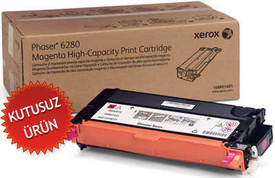 Xerox 106R01401 Magenta Original Toner High Capacity - Phaser 6280 (Without Box) 