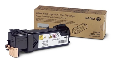 XEROX - Xerox 106R01454 Yellow Original Toner - Phaser 6128N 