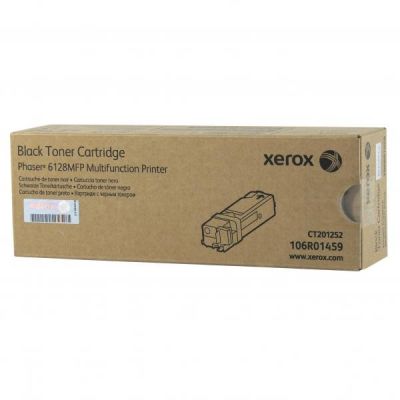 Xerox 106R01459 Black Original Toner - Phaser 6128N - 1