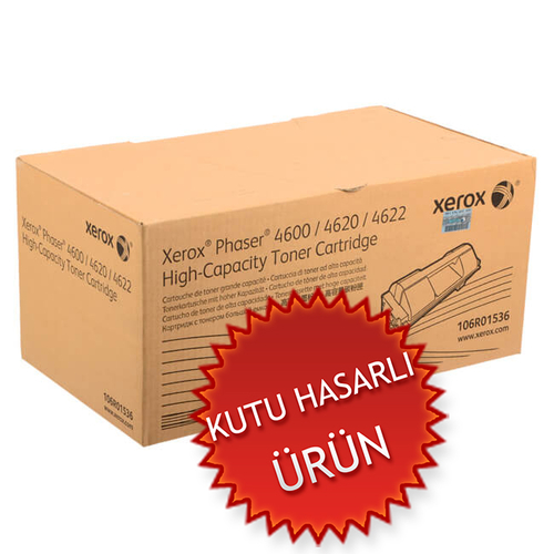 Xerox 106R01536 Siyah Orjinal Toner Yüksek Kapasite - Phaser 4600 (C) (T17706) - 1