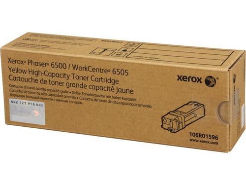 Xerox 106R01596 Sarı Orjinal Toner Yüksek Kapasite - Phaser 6500 (T11674) - 1