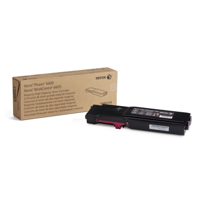 XEROX - Xerox 106R02226 Magenta Original Toner High Capacity - Phaser 6600 / WorkCentre 6605