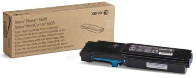 Xerox 106R02237 Cyan Original Toner Extra High Capacity (Metered) - Phaser 6600 