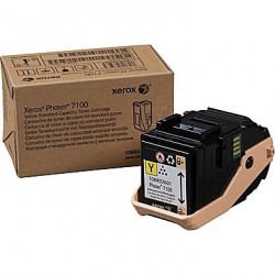 Xerox 106R02622 Yellow Original Toner 2Pk High Capacity - Phaser 7100 