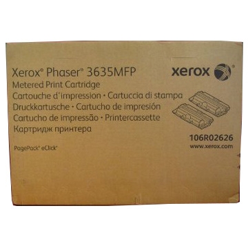 Xerox 106R02626 Dual Pack Original Toner - Phaser 3635 - 1