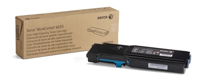 Xerox 106R02744 Cyan Original Toner - WorkCentre 6655 