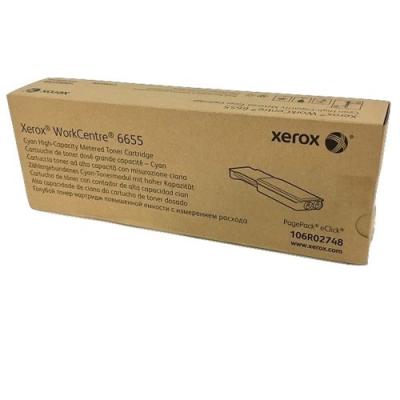 Xerox 106R02748 Cyan Original Toner High Capacity - WorkCentre 6655 