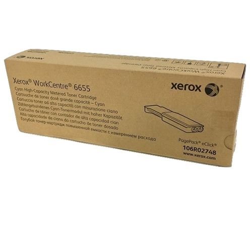 Xerox 106R02748 Cyan Original Toner High Capacity - WorkCentre 6655 - 1