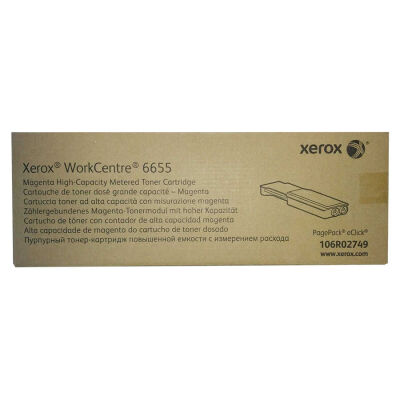 Xerox 106R02749 Magenta Original Toner High Capacity - WorkCentre 6655 - 2