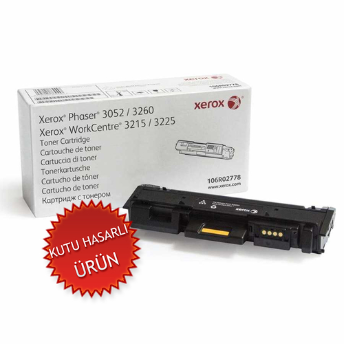 Xerox 106R02778 Original Toner - Phaser 3052 (Damaged Box)