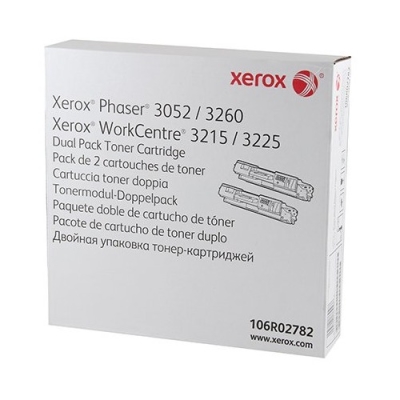 Xerox 106R02782 Original Toner Dual Pack - Phaser 3052 / 3260 