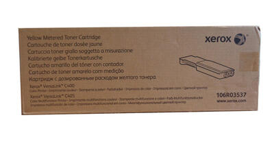 Xerox 106R03537 Yellow Original Toner (Metered) - Versalink C400DN / C405DN 