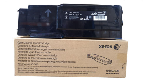 Xerox 106R03538 Cyan Original Toner (Metered) - Versalink C400DN / C405DN - 1