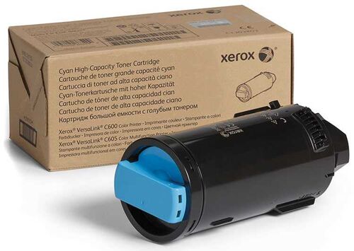 Xerox 106R03912 Cyan Original Toner High Capacity - VersaLink C600DN / C605S - 1