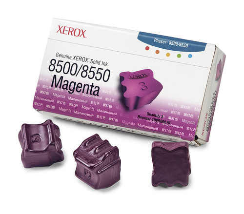 Xerox 108R00670 Kırmızı Orjinal Toner (3lü Paket) - Phaser 8500 - 1