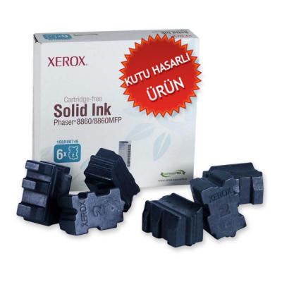 Xerox 108R00746 Mavi Original Toner - 8860 / 8860MFP (Damaged Box) 