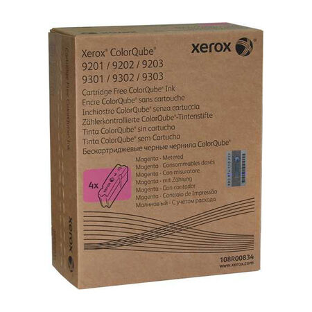 Xerox 108R00834 Kırmızı Orjinal Toner Metered 4lü Paket - ColorQube 9201 (C) (T17512) - 1