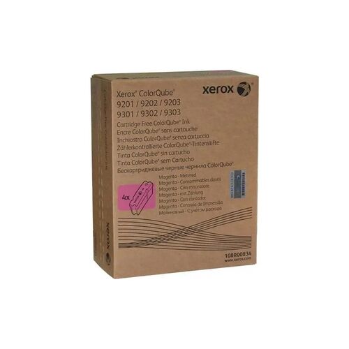 Xerox 108R00834 Magenta Original Toner Metered 4Pk - ColorQube 9201 - 2