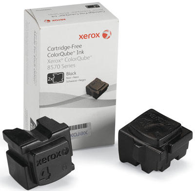 Xerox 108R00939 Black Original Solid Ink Toner Dual Pack - ColorQube 8570 