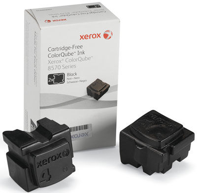 Xerox 108R00939 Black Original Solid Ink Toner Dual Pack - ColorQube 8570 - 1