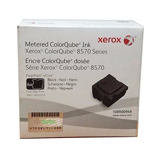 Xerox 108R00949 Black Original Toner 4Pk - ColorQube 8570