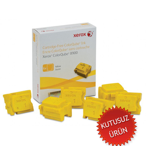 Xerox 108R01028 Yellow Original Toner 6Pk - ColorQube 8900 (Without Box)