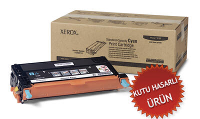 Xerox 113R00719 Cyan Original Toner - Phaser 6180 (Damaged Box) 