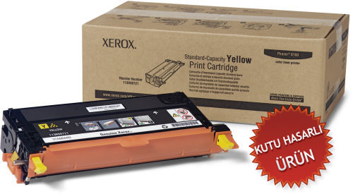 Xerox 113R00721 Sarı Orjinal Toner Standart Kapasite - Phaser 6180 (C) (T15328) - 1