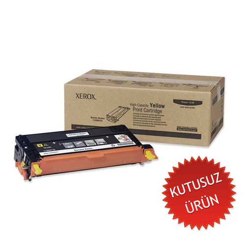 Xerox 113R00725 Sarı Orjinal Toner Yüksek Kapasite - Phaser 6180 (U) (T11555) - 1