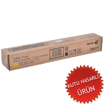 Xerox 006R01518 Yellow Original Toner - WorkCentre 7525 (Damaged Box) 